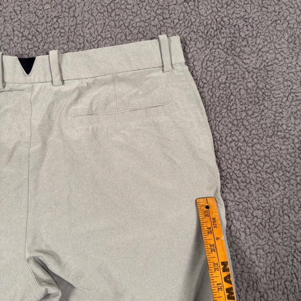 Nike Golf Dri-FIT Shorts Mens 38 Gray Performance Flat Front Stretch Polyester - Picture 2 of 13